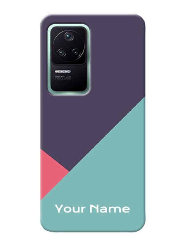 Custom Poco F4 5G Custom Phone Cases: Tri Color abstract Design