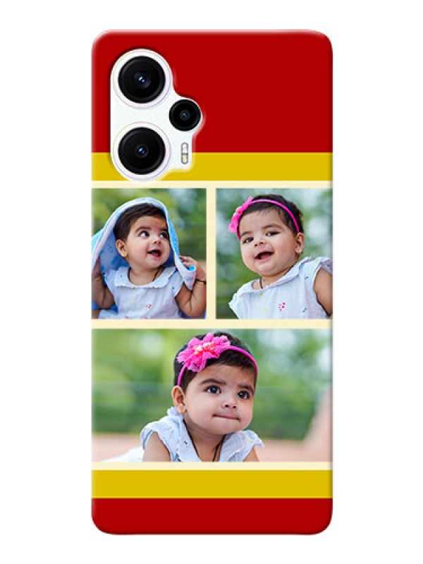 Custom Poco F5 mobile phone cases: Multiple Pic Upload Design