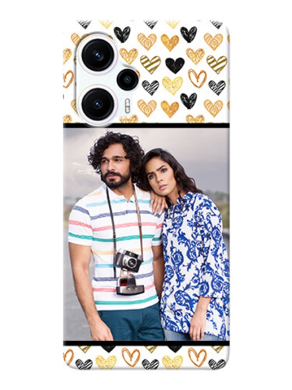 Custom Poco F5 Personalized Mobile Cases: Love Symbol Design