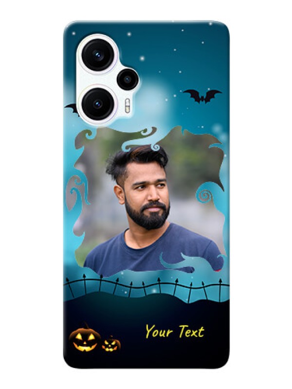 Custom Poco F5 Personalised Phone Cases: Halloween frame design