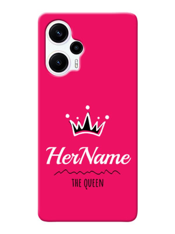 Custom Poco F5 Queen Phone Case with Name