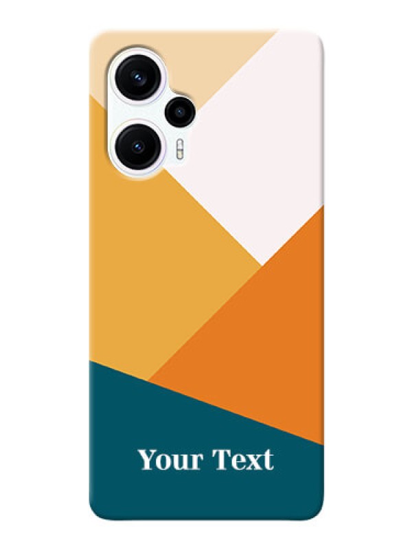 Custom Poco F5 Custom Phone Cases: Stacked Multi-colour Design