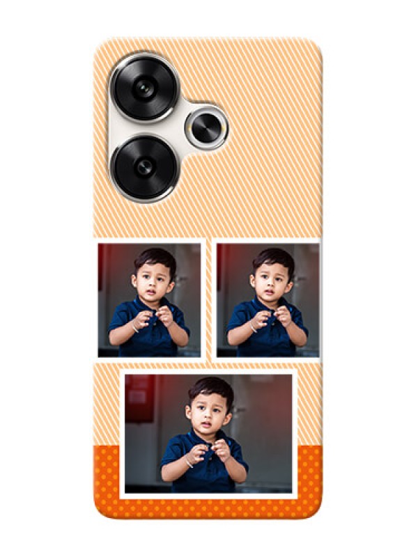 Custom Poco F6 5G Mobile Back Covers: Bulk Photos Upload Design