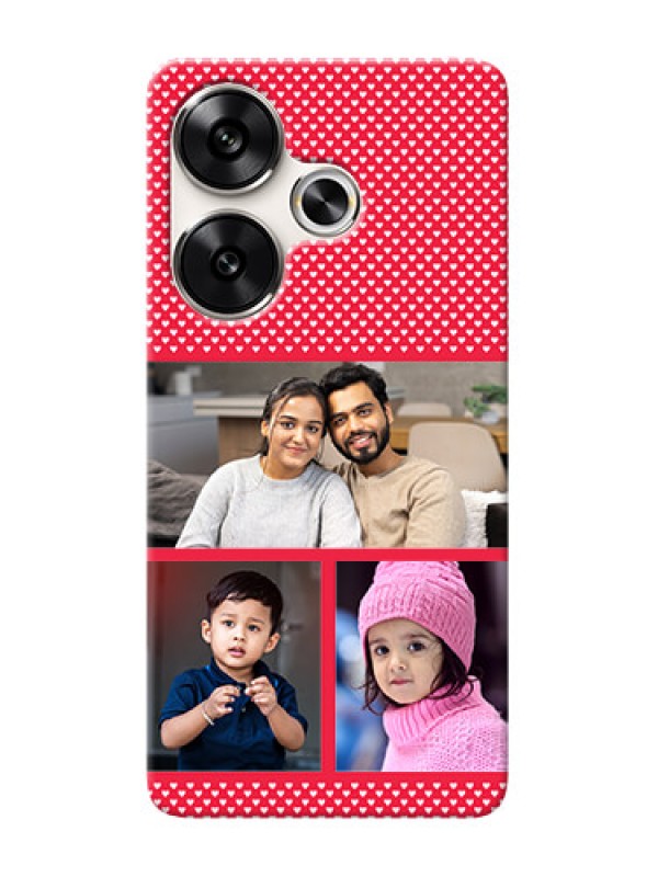 Custom Poco F6 5G mobile back covers online: Bulk Pic Upload Design