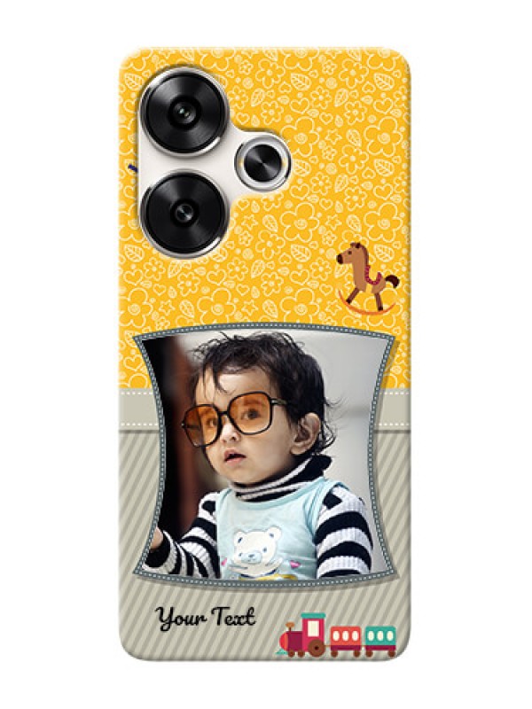 Custom Poco F6 5G Mobile Cases Online: Baby Picture Upload Design