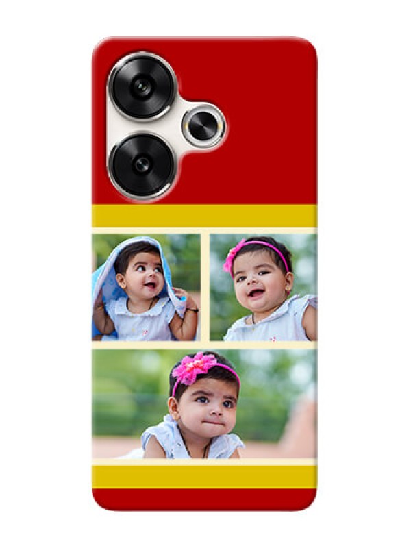 Custom Poco F6 5G mobile phone cases: Multiple Pic Upload Design