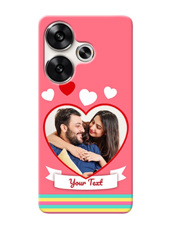 Custom Poco F6 5G Personalised mobile covers: Love Doodle Design