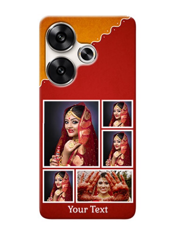 Custom Poco F6 5G customized phone cases: Wedding Pic Upload Design