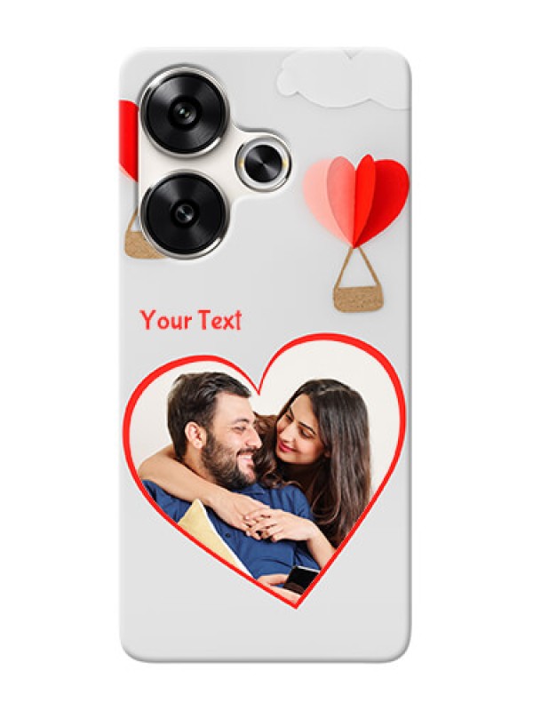 Custom Poco F6 5G Phone Covers: Parachute Love Design