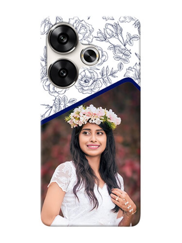 Custom Poco F6 5G Phone Cases: Premium Floral Design