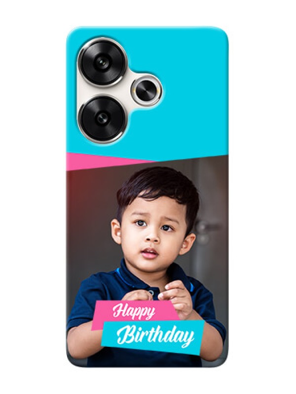 Custom Poco F6 5G Mobile Covers: Image Holder with 2 Color Design