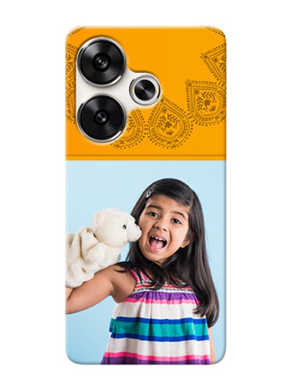 Custom Poco F6 5G custom mobile back covers: Photo Wedding Design