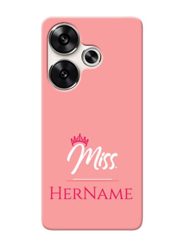 Custom Poco F6 5G Custom Phone Case Mrs with Name