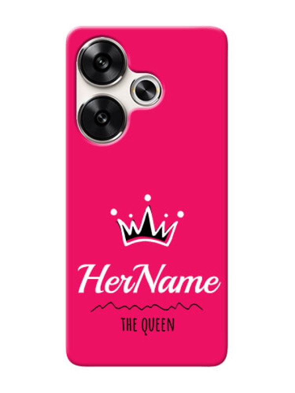 Custom Poco F6 5G Queen Phone Case with Name