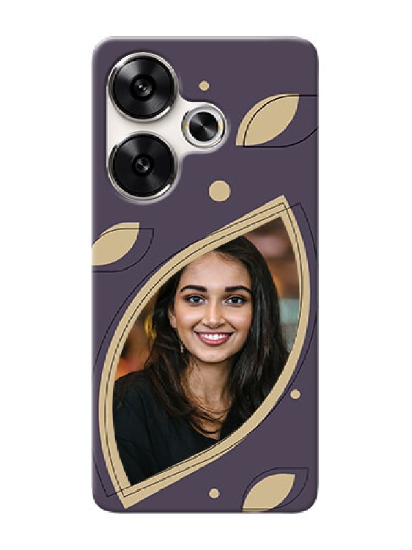 Custom Poco F6 5G Custom Mobile Case with Falling Leaf Design