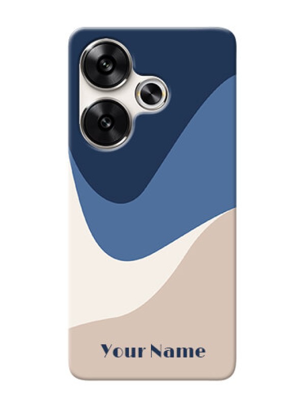 Custom Poco F6 5G Custom Phone Case with Abstract Drip Art Design