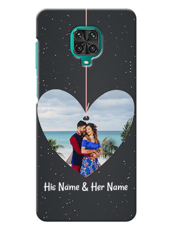 Custom Poco M2 Pro custom phone cases: Hanging Heart Design