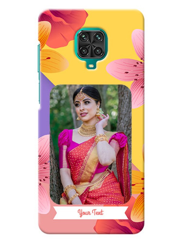 Custom Poco M2 Pro Mobile Covers: 3 Image With Vintage Floral Design