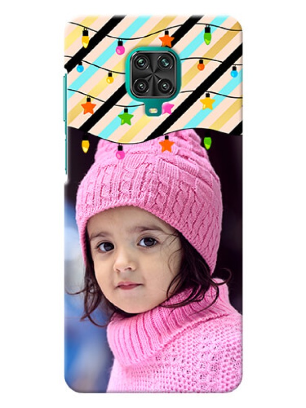 Custom Poco M2 Pro Personalized Mobile Covers: Lights Hanging Design
