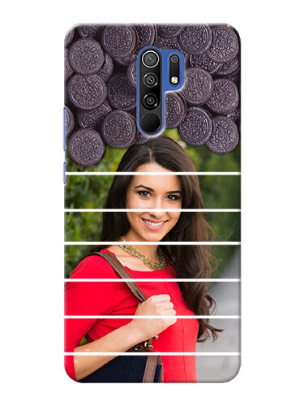 Custom Poco M2 Reloaded Custom Mobile Covers with Oreo Biscuit Design