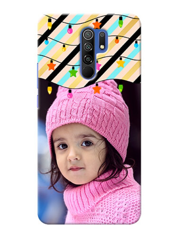 Custom Poco M2 Personalized Mobile Covers: Lights Hanging Design