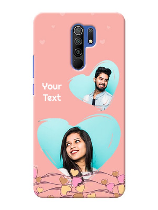 Custom Poco M2 customized phone cases: Love Doodle Design