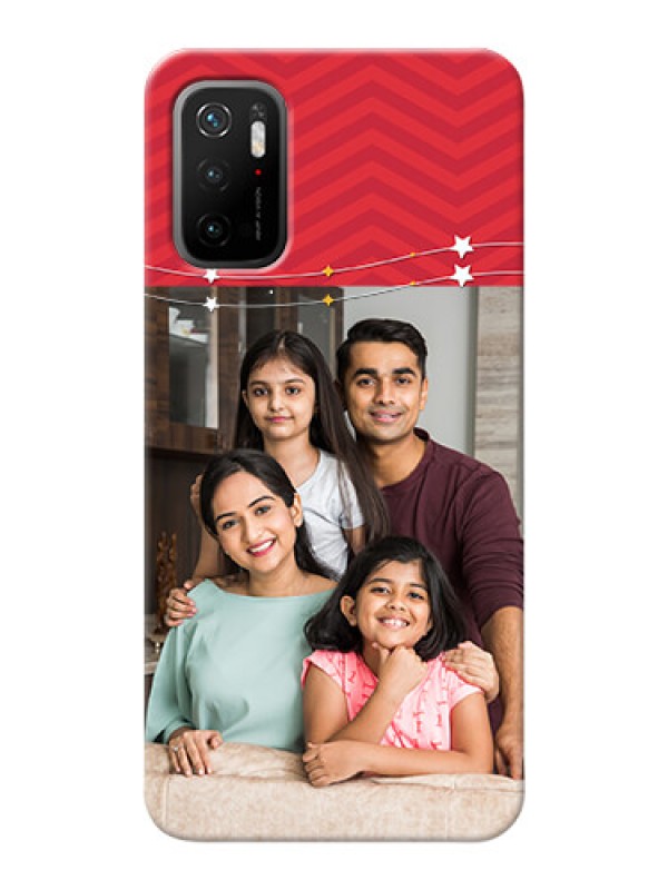 Custom Poco M3 Pro 5G customized phone cases: Happy Family Design