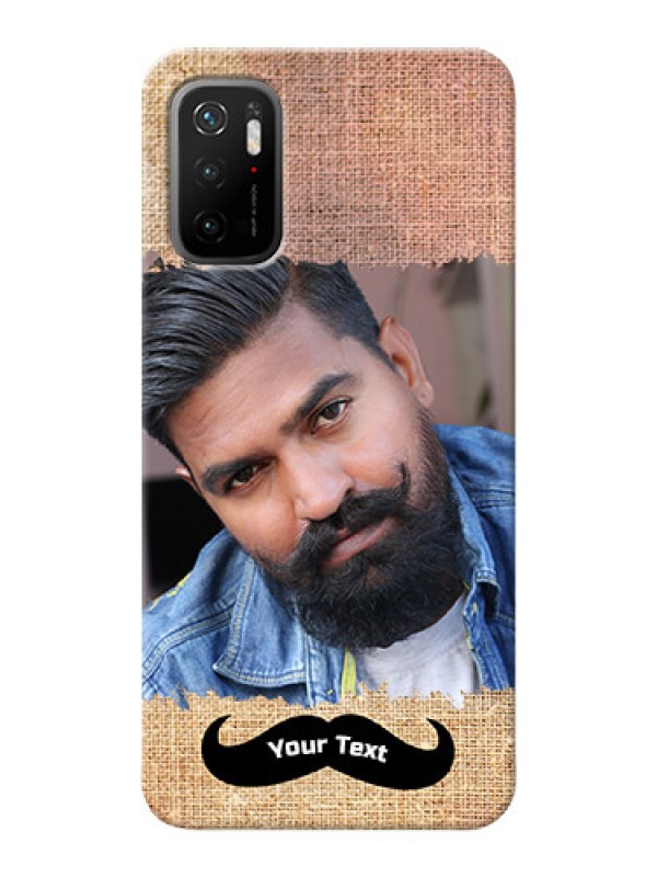 Custom Poco M3 Pro 5G Mobile Back Covers Online with Texture Design