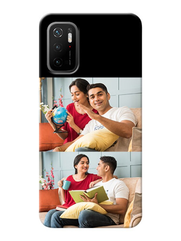 Custom Poco M3 Pro 5G 2 Images on Phone Cover