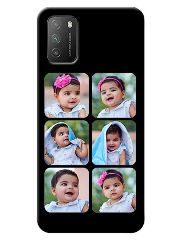 Custom Poco M3 mobile phone cases: Multiple Pictures Design