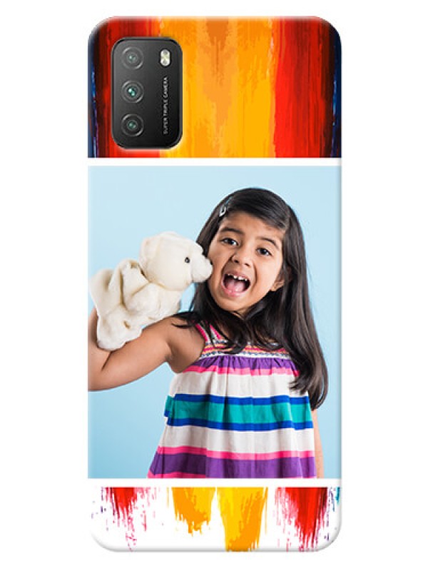 Custom Poco M3 custom phone covers: Multi Color Design