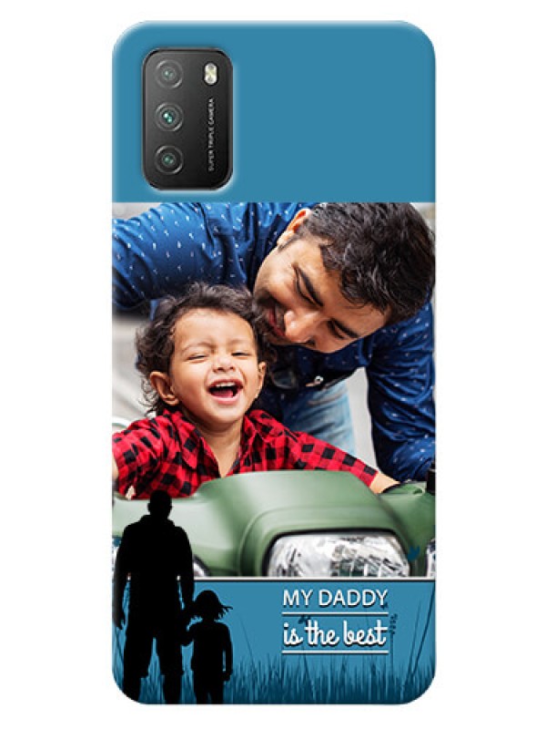 Custom Poco M3 Personalized Mobile Covers: best dad design 