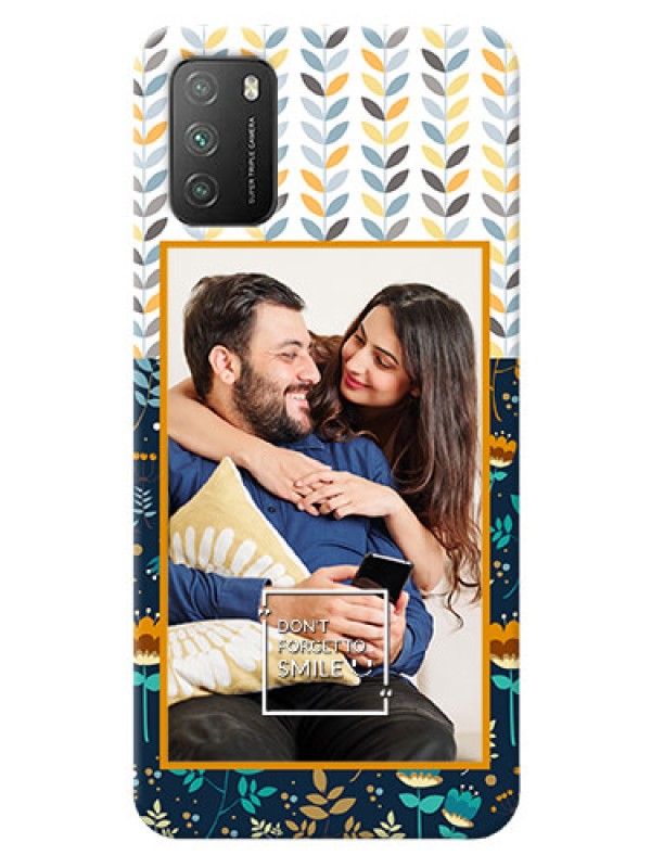 Custom Poco M3 personalised phone covers: Pattern Design