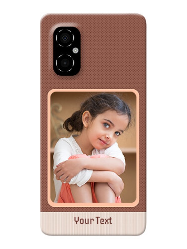 Custom Poco M4 5G Phone Covers: Simple Pic Upload Design