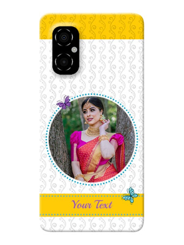 Custom Poco M4 5G custom mobile covers: Girls Premium Case Design