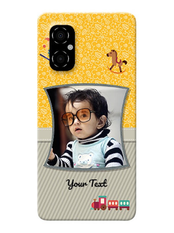 Custom Poco M4 5G Mobile Cases Online: Baby Picture Upload Design