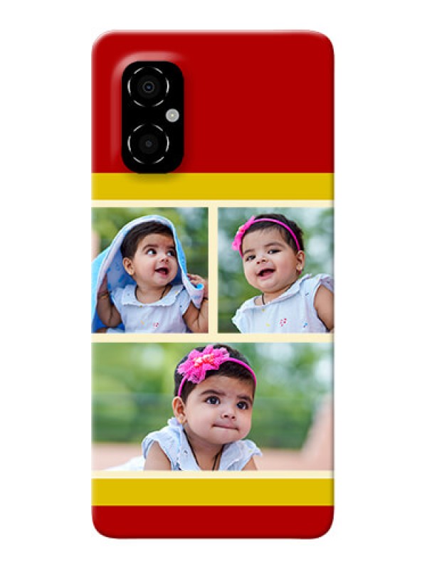 Custom Poco M4 5G mobile phone cases: Multiple Pic Upload Design