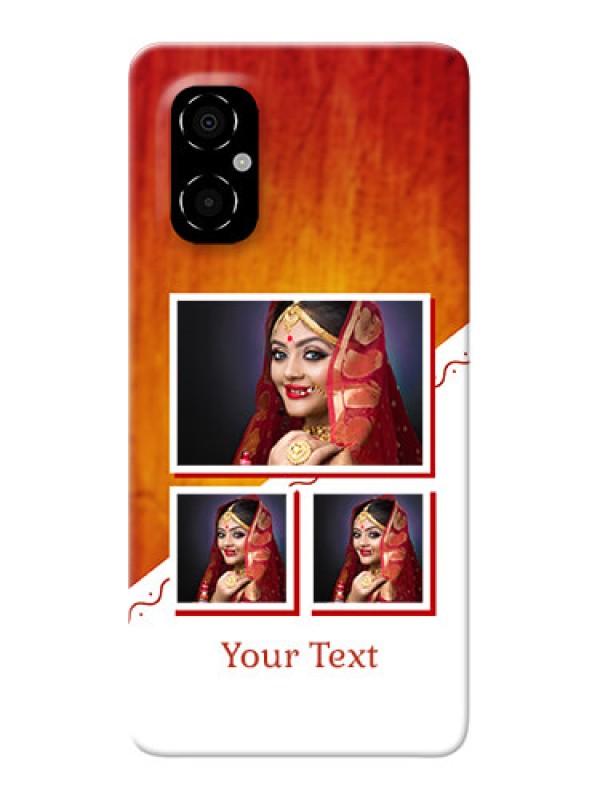 Custom Poco M4 5G Personalised Phone Cases: Wedding Memories Design 