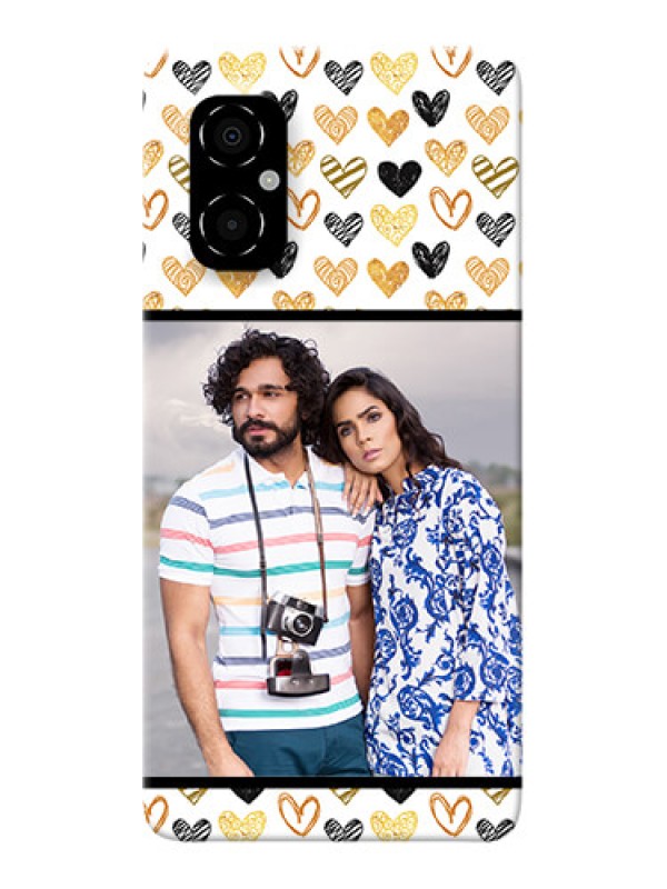 Custom Poco M4 5G Personalized Mobile Cases: Love Symbol Design