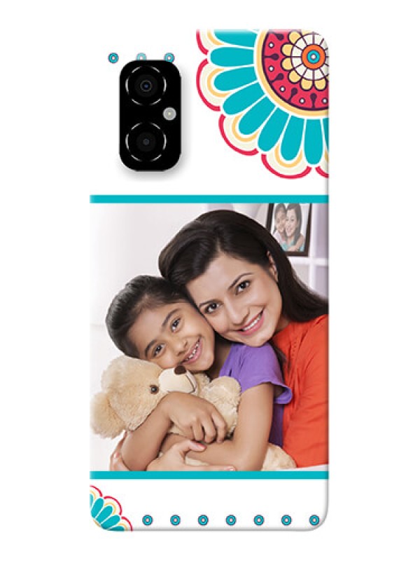 Custom Poco M4 5G custom mobile phone cases: Flower Design