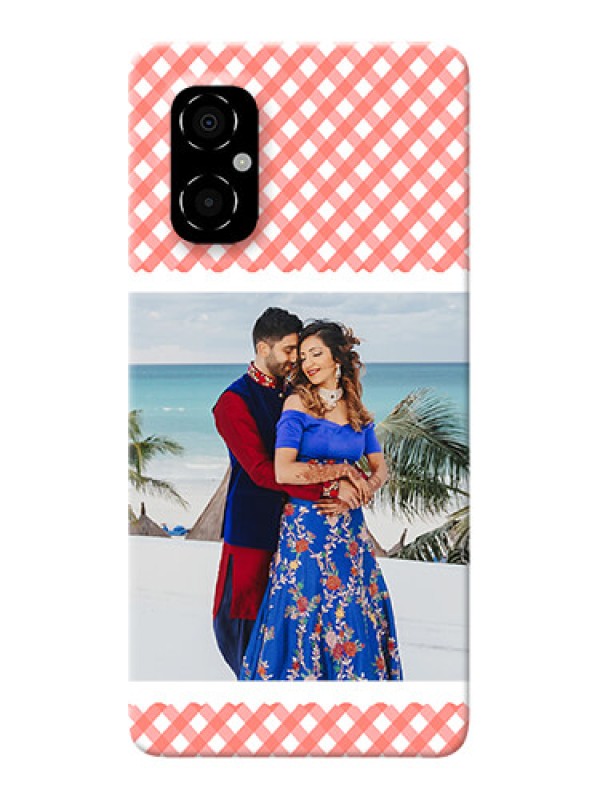 Custom Poco M4 5G custom mobile cases: Pink Pattern Design