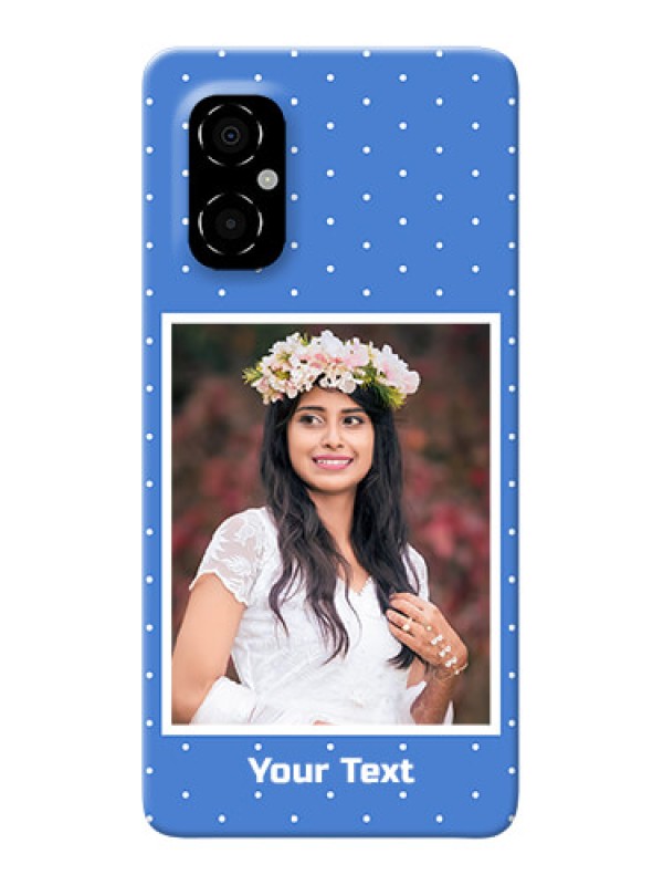 Custom Poco M4 5G Personalised Phone Cases: polka dots design
