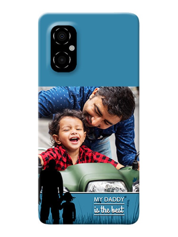 Custom Poco M4 5G Personalized Mobile Covers: best dad design 