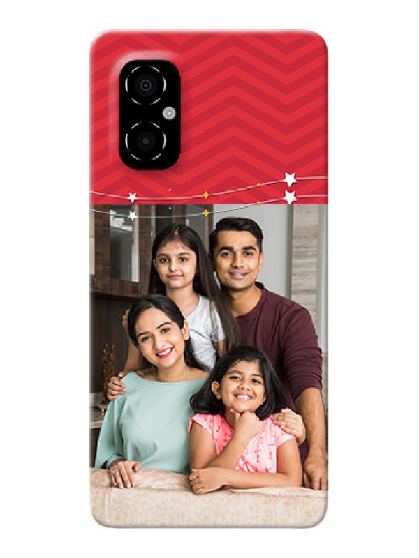 Custom Poco M4 5G customized phone cases: Happy Family Design