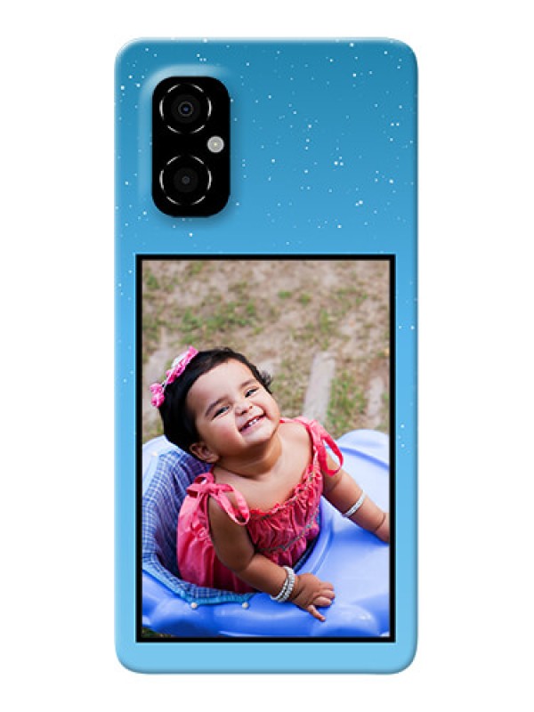 Custom Poco M4 5G Phone Covers: Wave Pattern Colorful Design