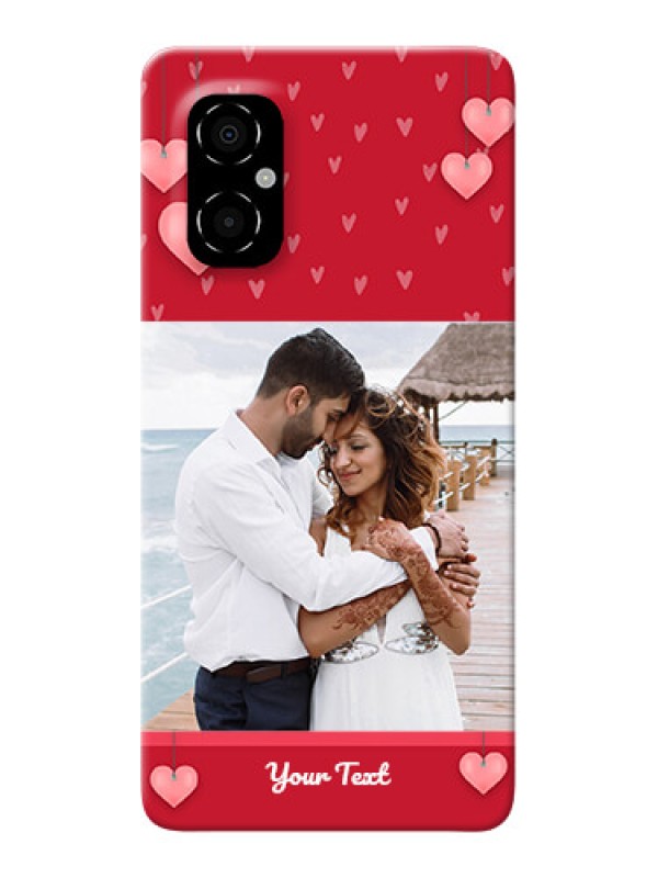 Custom Poco M4 5G Mobile Back Covers: Valentines Day Design