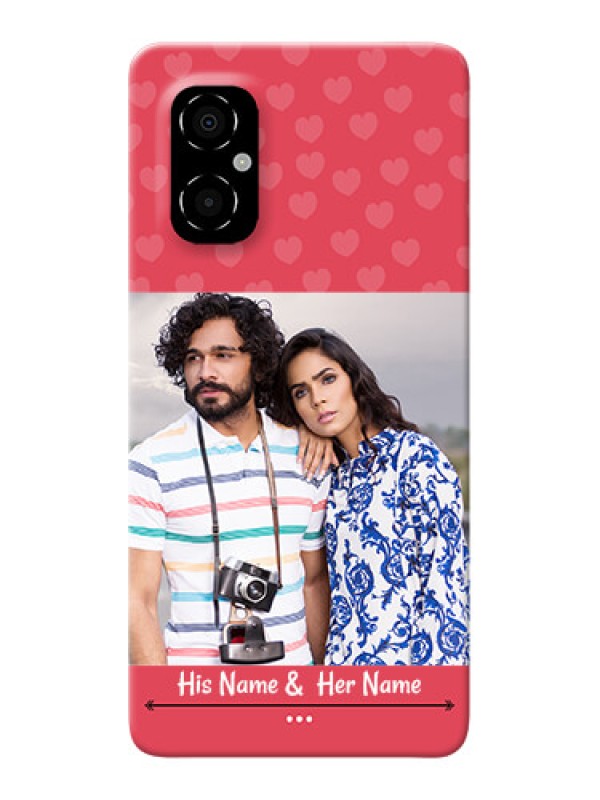 Custom Poco M4 5G Mobile Cases: Simple Love Design