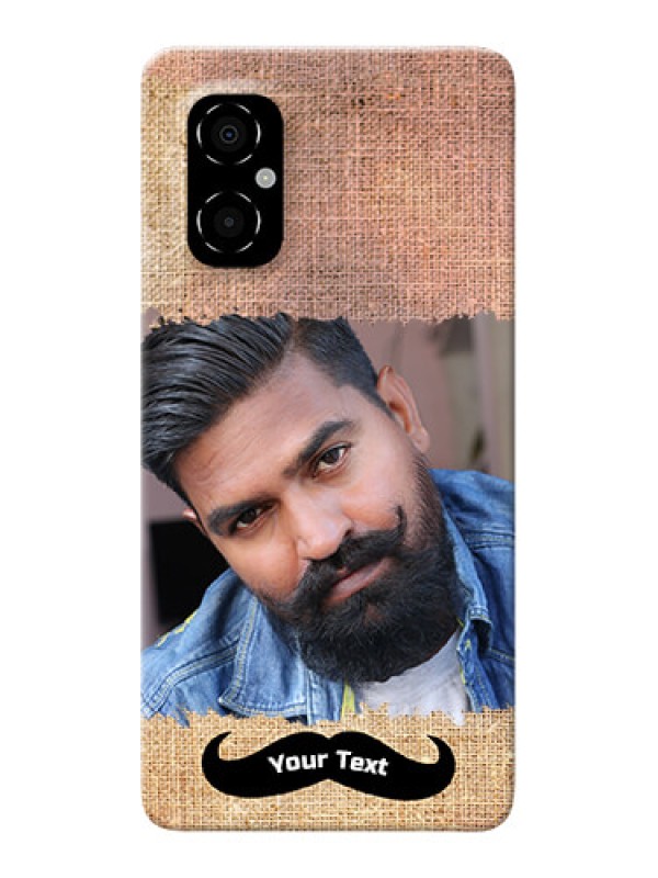Custom Poco M4 5G Mobile Back Covers Online with Texture Design