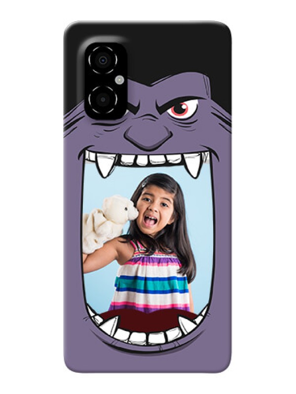 Custom Poco M4 5G Personalised Phone Covers: Angry Monster Design