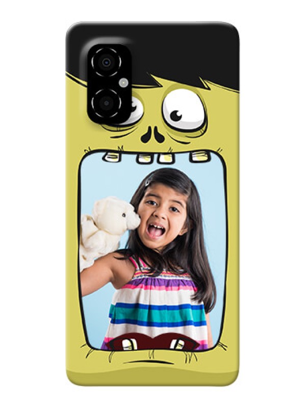 Custom Poco M4 5G Mobile Covers: Cartoon monster back case Design